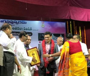 award received by Dr Chandrashekhar