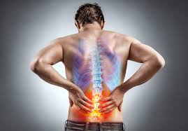 back pain indicating lumbar spondylosis
